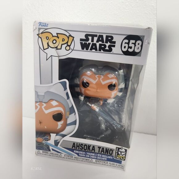 Funko Pop Ahsoka Tano 658 Star Wars Clone Wars NIB - Picture 1 of 9